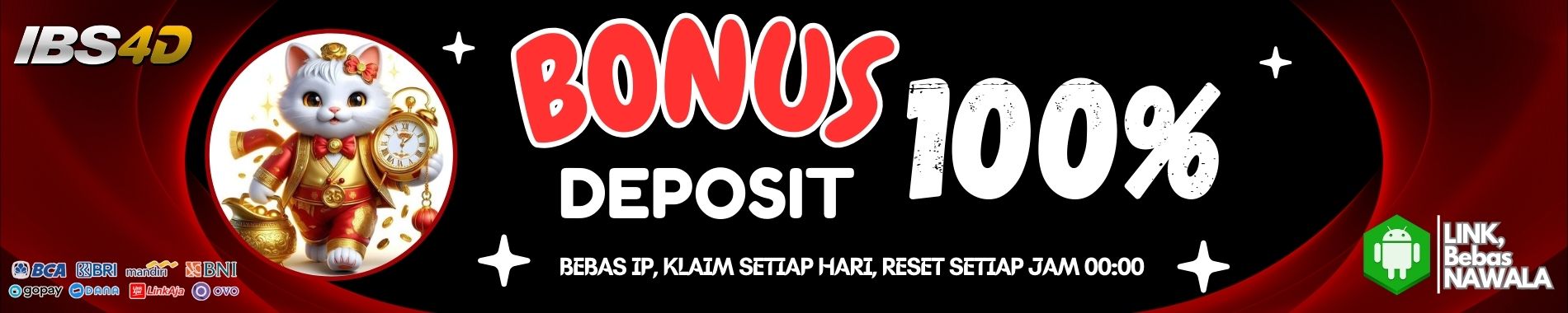 BONUS MEMBER SETIA 100% IBS4D